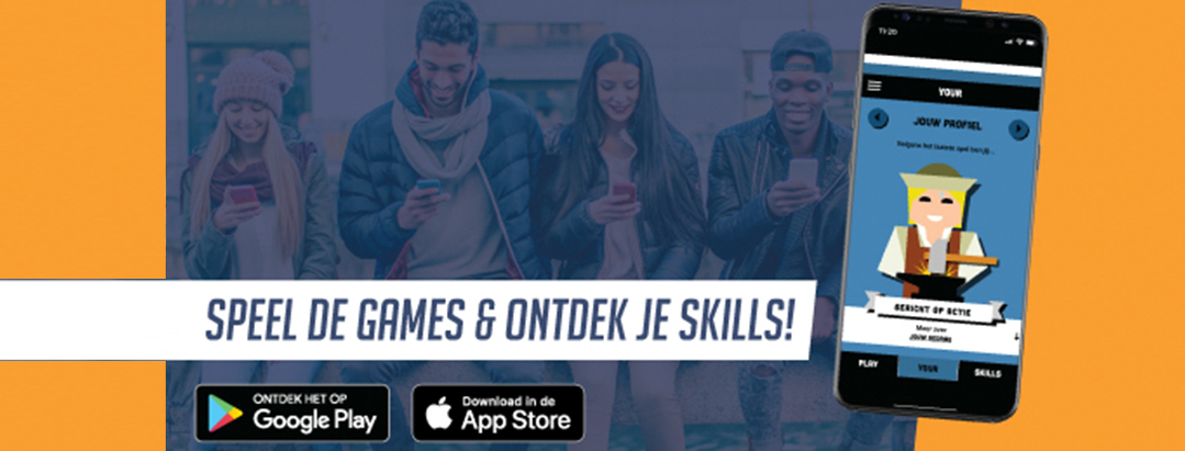 Ontdek jouw skills met de Play Your Skills app