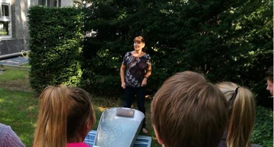 Team NL in ijsbad tijdens 4e trainingsdag