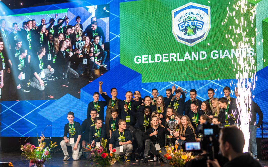 Gelderland Giants wint vandaag gouden provincieteam medaille