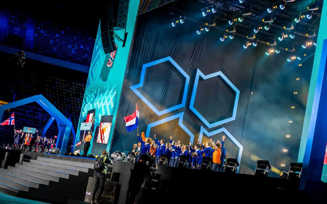 Nederlands MBO talent schittert op openingsceremonie EuroSkills Gdańsk