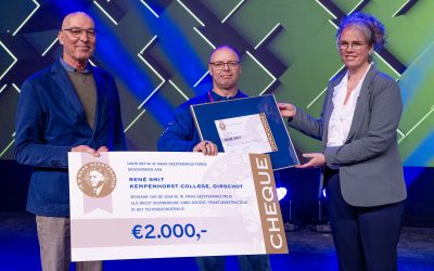 René Smit, winnaar van de Ir. W. Maas Geesteranusprijs 2024