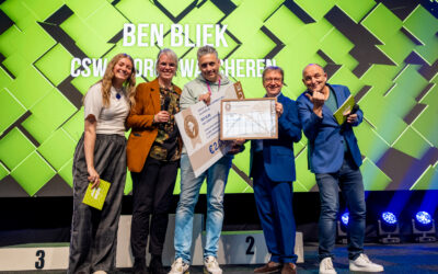 Zijn inzet loont: Ben Bliek wint Maas Geesteranuspenning