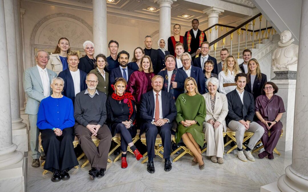 Koninklijke lunch voor Europees Kampioenen