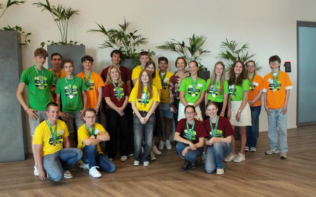 Staatssecretaris Judith Tielen zet Skills Talents winnaars in het zonnetje